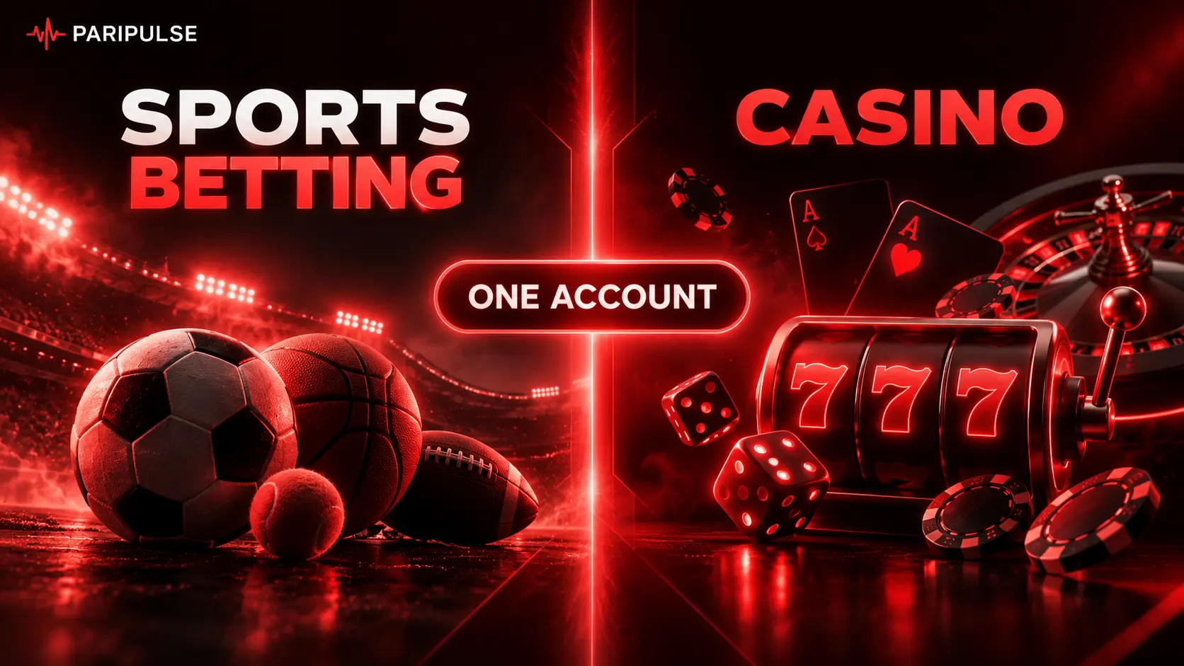 Paripulse combines sports betting and casino in one account